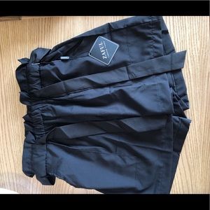 Black Zaful Tie shorts